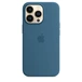 Apple Silicone Case with MagSafe for iPhone 13 Pro eisblau