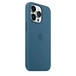Apple Silicone Case with MagSafe for iPhone 13 Pro eisblau