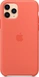 Apple Silicone Case for iPhone 11 Pro Clementine