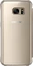 Samsung Clear View Cover for Galaxy S7 gold