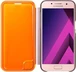 Samsung Neon Flip Cover for Galaxy A3 (2017) Pink