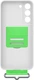 Samsung Silicone Cover with Strap for Galaxy S22 White
