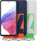 Samsung Silicone Cover with Strap for Galaxy A53 5G White
