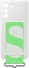 Samsung Silicone Cover with Strap for Galaxy S21 FE White
