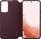 Samsung Smart Clear View Cover for Galaxy S22+ Burgundy