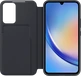 Samsung Smart View Wallet Case for Galaxy A34 5G Black