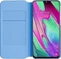 Samsung Wallet Cover for Galaxy A40 Black