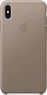 Apple Leather Case for iPhone XS Max Taupe