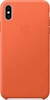 Apple Leather Case for iPhone XS Max Orange