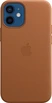 Apple Leather Case with MagSafe for iPhone 12 Mini Saddle Brown