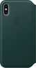 Apple Leather Folio Case for iPhone XS waldGreen