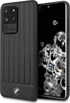 BMW Hard Cover Leather Textured for Samsung Galaxy S20 Ultra Black