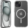 Belkin SheerForce magnetische durchsichtige Protective cover for Apple iPhone 15 Transparent