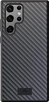 Black Rock Protective Case Real Carbon for Samsung Galaxy S22 Ultra Black