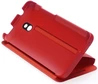HTC HC-V851 Double Dip Flip Case for One Mini Red