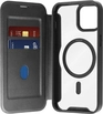 Puro Book Mag Case for Apple iPhone 16 Black