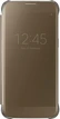 Samsung Clear View Cover for Galaxy S7 gold