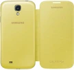 Samsung Flip Cover for Galaxy S4 Yellow