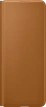 Samsung Leather Flip Cover for Galaxy Z Fold 3 5G Camel