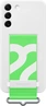Samsung Silicone Cover with Strap for Galaxy S22+ White