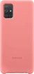 Samsung Silicone Cover for Galaxy A71 Pink
