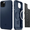 Spigen Mag Armor (MagFit) for Apple iPhone 15 Plus Navy Blue blue