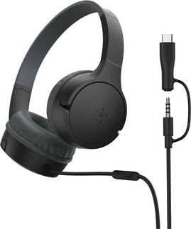 Belkin SoundForm Mini Wired (3.5mm/USB-C) Black