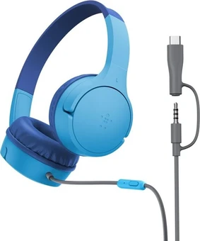 Belkin SoundForm Mini Wired (3.5mm/USB-C) Blue