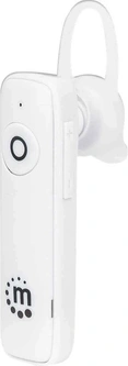 Manhattan Single Ear Bluetooth Headset White