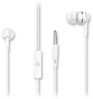 Motorola Earbuds 105 White