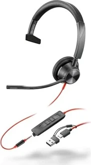 Poly Blackwire 3315, USB-C/A