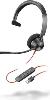 Poly Blackwire 3310-M, Microsoft, USB-C/A