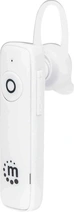 Manhattan Single Ear Bluetooth Headset White