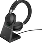 Jabra Evolve2 65 Stereo USB-C UC with Charging Stand Black