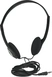 Manhattan Stereo Headphones Black